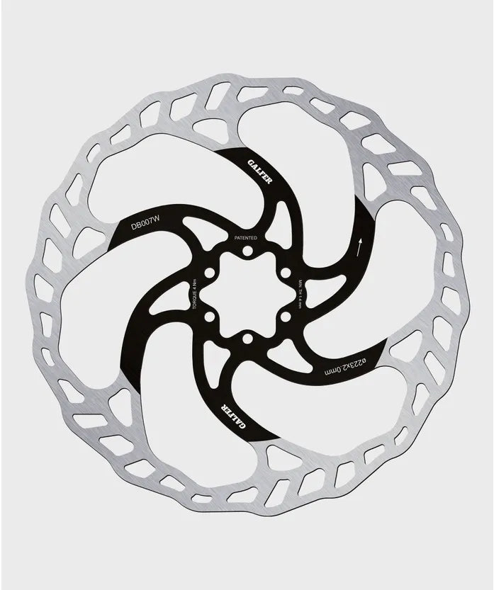 Galfer Wave Disc Rotor - 6 Bolt