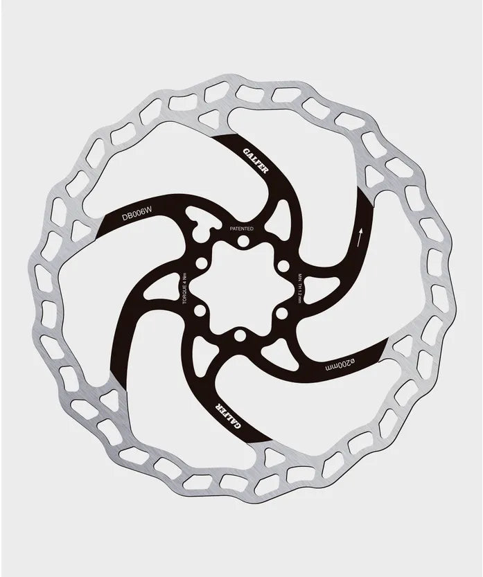 Galfer Wave Disc Rotor - 6 Bolt