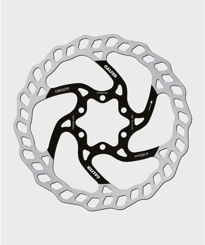 Galfer Wave Disc Rotor - 6 Bolt